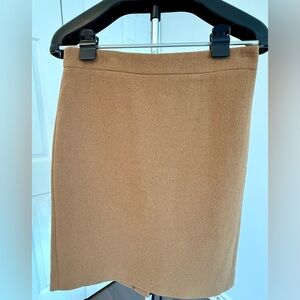 J. Crew Factory Tan Pencil Skirt